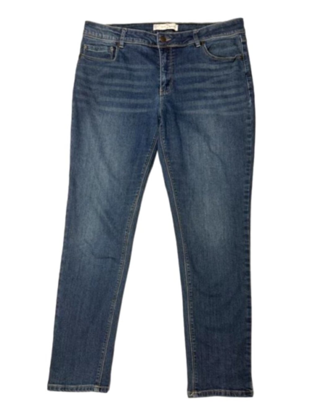 C Est. 1946 Medium Wash Mid Rise Straight Leg Jeans Size 14 #2598